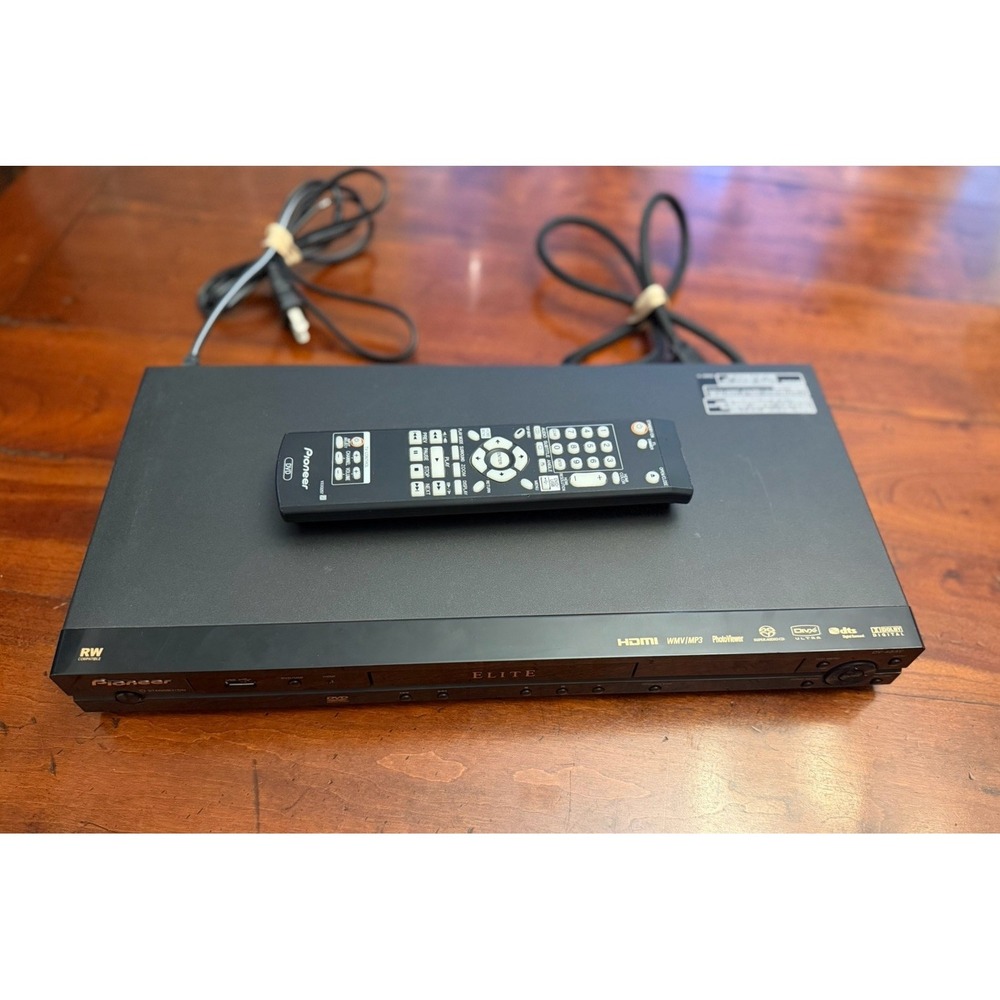 Pioneer Elite DV-48AV Pure Cinema DVD Player HMDI SACD w/h Remote Tested & Works